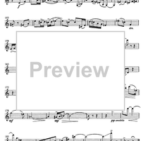 Quatre pièces d'été - Violin