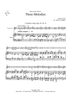 Three Melodies - Piano Score