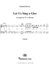 Let Us Sing a Glee
