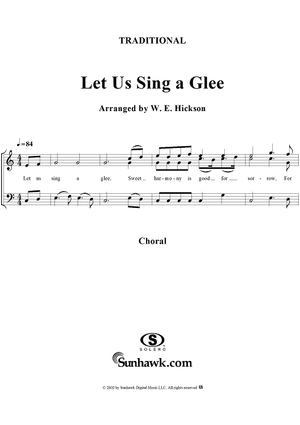 Let Us Sing a Glee