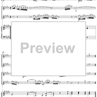 Suite No. 4 in E Major - Piano Score