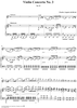 Violin Concerto No. 3 - Piano Score