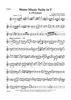 Water Music Suites - Violin 1