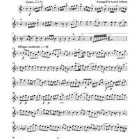 Water Music Suites - Violin 1