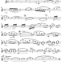 Suite for flute, violin and harp, op. 6, - Violin