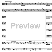 Divertimento No. 2 D Major KV131 - Viola