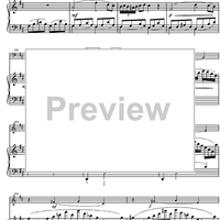 Sonata in D minor - Score