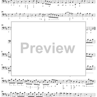 Trio Sonata in B Minor, Op. 3 No. 3 - Basso Continuo