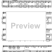 Allegro (from D Major piano sonata) - Score
