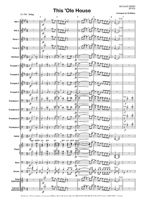 This 'Ole House - Conductor's Score