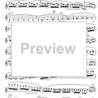 Divertimento No. 2 Op.93 - B-flat Clarinet 1