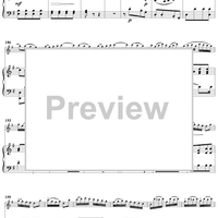 Flute Concerto in G Major - Piano