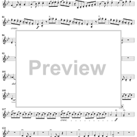 Violin Duet No. 7 in B-flat Major from "Twelve Easy Duets", Op. 10 - Violin 2