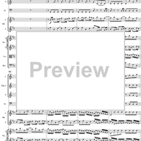 Orchestral Suite No. 3 in D Major - Score