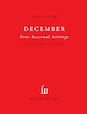 December - Four Seasonal Settings for SATB Chorus (a capella)