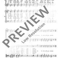Chorduette nach Volksweisen - Choral Score