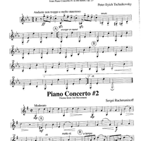 Music for Four, Collection No. 4 - Romance! - Part 4 Bass Clarinet in Bb