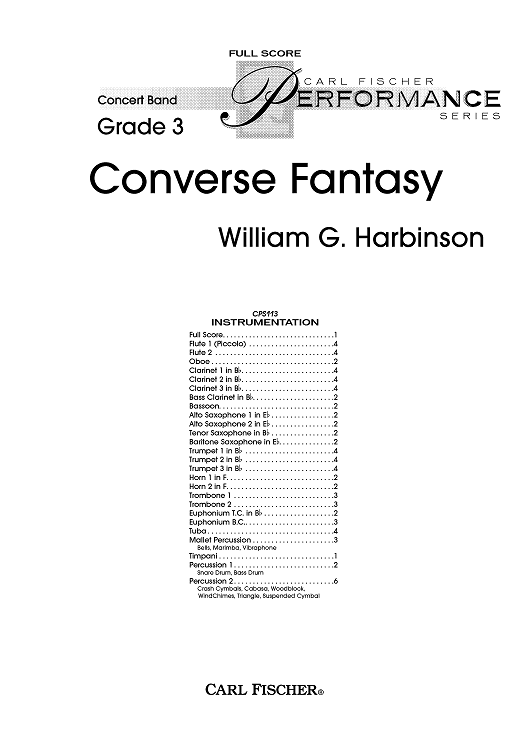 Converse Fantasy - Score
