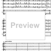 Konzert im alten Stil Op.100 - Score