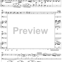 Piano Trio No. 1 in B-flat Major K254 - Piano Score