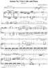Cello Sonata No. 5 in D Major, Op. 102, No. 2 - Piano Score