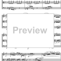 String Trio Bb Major D581B - Score