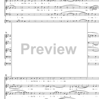Mass No. 4 in G Major (BWV236) - Full Score