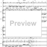 Double Clavier Concerto No. 2 in C Major, Movement 3   (BWV 1061) - Score
