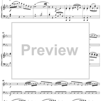 Piano Trio in E-flat Major, HobXV/11 - Piano Score