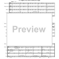 A Brass Quintet Christmas - Score
