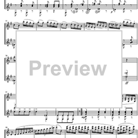 La Ronde des Lutins Scherzo Fantastique - Score