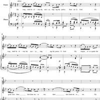 My song shall be alway thy mercy (Duet), No. 10 from Symphony No. 2 in B-flat Major "Hymn of Praise", Op. 52