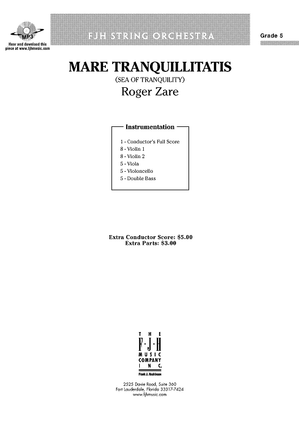 Mare Tranquillitatis (Sea Of Tranquility) - Score