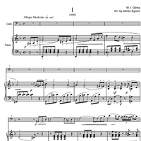 Sonata in D minor - Score