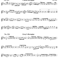Nos. 323-340: Hornpipes and Clog Dances