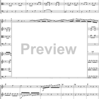 Oboe Quartet, K370, Movement 3 - Score