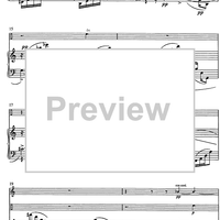 Destin (Symphonie à trois pour un drame) - Score