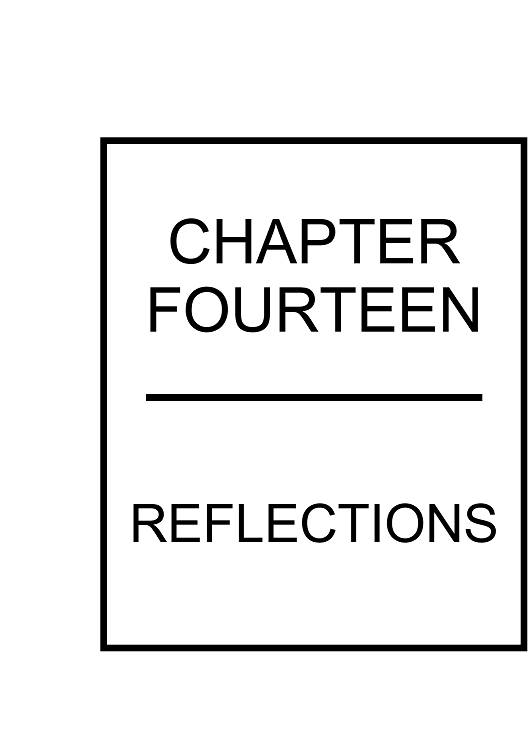 Chapter 14: Reflections