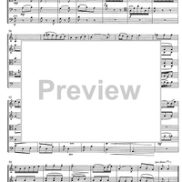 Pavana e Minuetto - Full Score