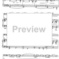 Quatre Morceaux d'Eglise - Score