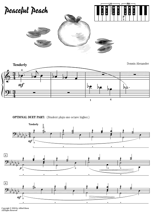 Peaches - Piano Solo - Digital Sheet Music