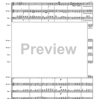 Hornpipe from "Water Music Suite #2" - Score