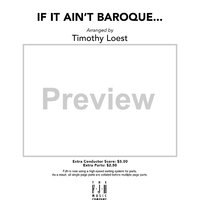 If It Ain’t Baroque... - Score