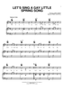 Let's Sing A Gay Little Spring Song