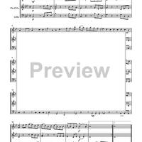Wedding Album 3 for String Trio - Score
