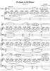 Prelude in B Minor - Piano Score