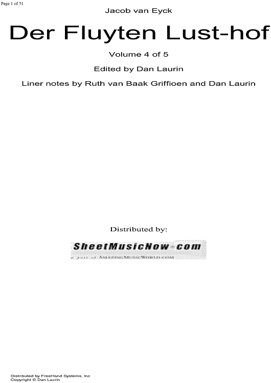 Der Fluyten Lust-hof Vol. 4
