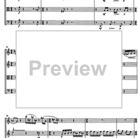 Quartet (Clarinet quartet) Op.26 - Score
