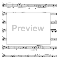 Fanfaren und Hirtenlieder Op.124b - Clarinet 1