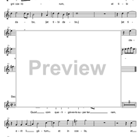 Tu es Petrus - Cantus 1